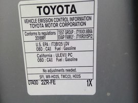 2018 TOYOTA COROLLA, SILVER, XLE MODEL, 1.8L, AT,  Z26289